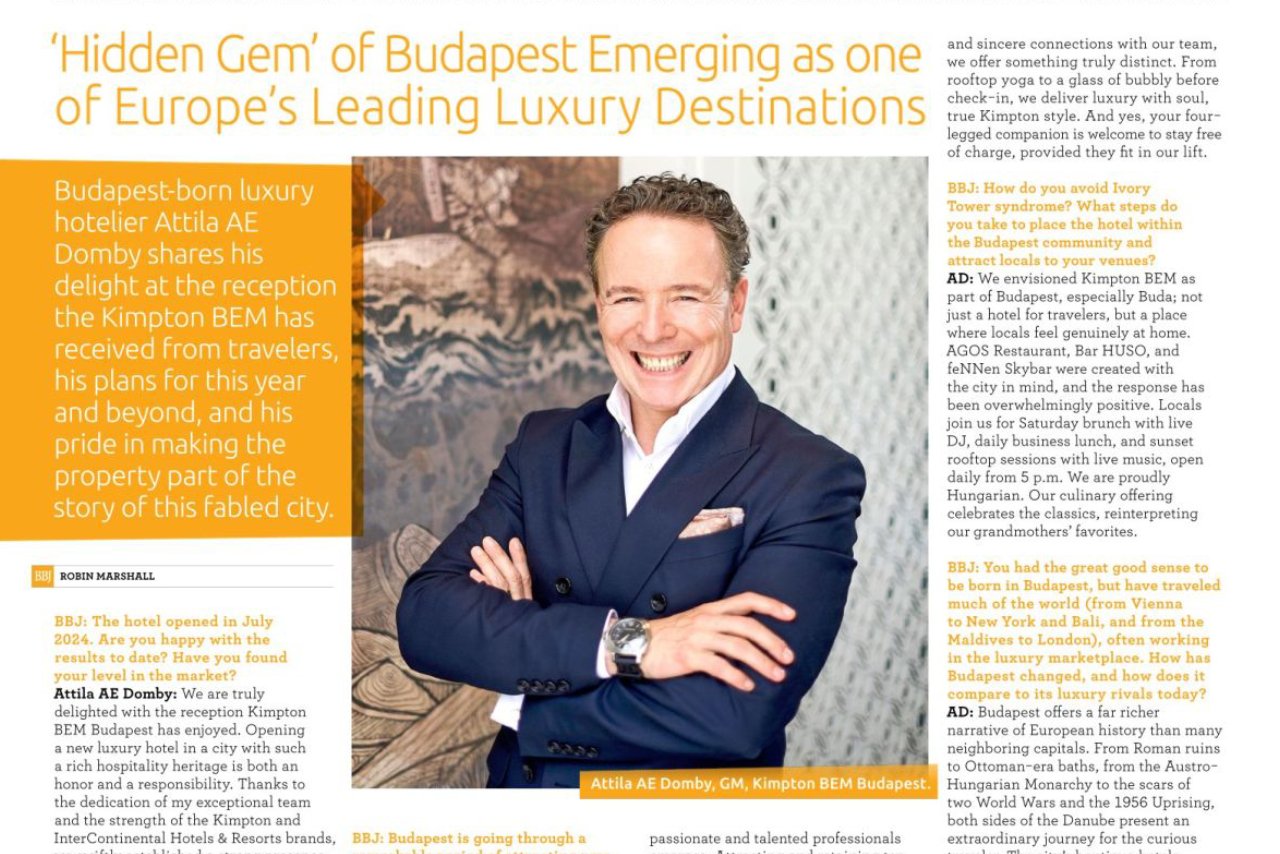 Kimpton BEM Budapest by IHG