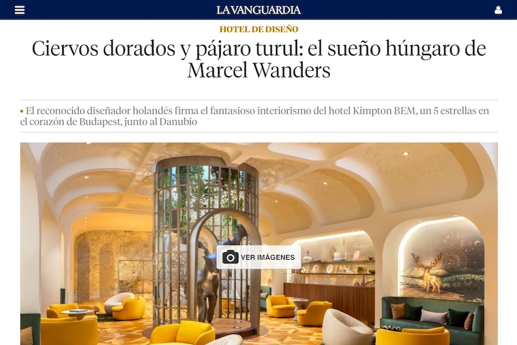 Kimpton BEM Budapest La Vanguardia 2025